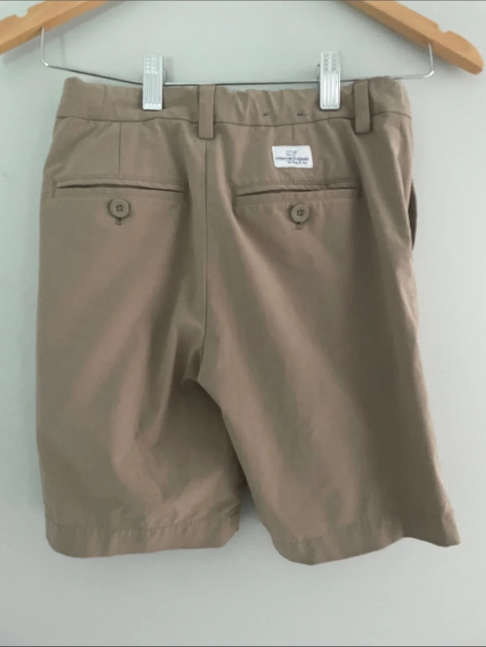 Vineyard Vines Tan Flat-Front boys size:10 Shorts